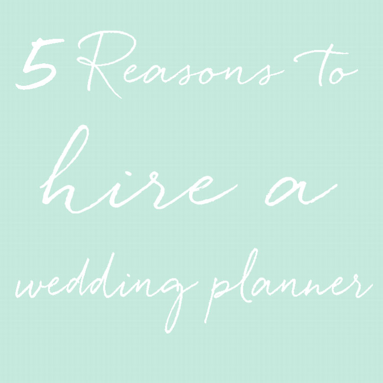 Reasons To Hire A Wedding Planner